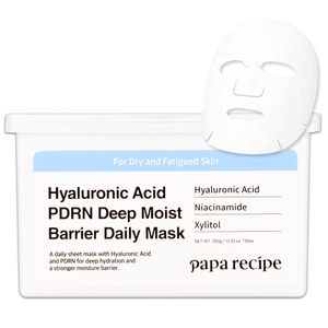 แผ่นมาส์กหน้า Papa Recipe Daily Sheet Mask, PDRN X ไฮยาลูรอนิค แอซิด (30 ชิ้น) - Product Image 1
