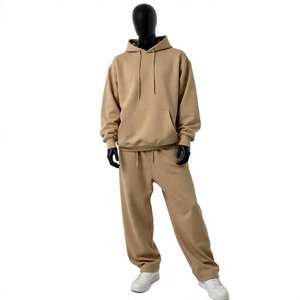 Sweat à capuche en coton épais personnalisé pour hommes unisexe hiver confortable élégant Streetwear survêtements sweatshirts fabricant de vêtements - Product Image 5