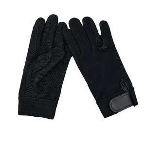 Top vente 100% gants d'équitation en cuir de chèvre personnalisé doigt complet haute Performance personnalisé hommes gant d'équitation - Product Image 5
