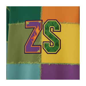 Premium 380 GSM Coton Polaire Patchwork Sweat Panneaux Multicolores Tissu Doux Logo Personnalisé Broderie Basics Sweat - Product Image 6