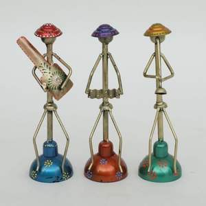 Fácil Instalación de hierro Metal Stickman músicos decoración de mesa para decoración del hogar - Product Image 2