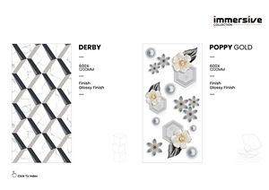 Carreaux en porcelaine émaillée 600x1200 mm avec un design en marbre de qualité supérieure, parfaits pour les projets de revêtements de sol résidentiels et commerciaux. - Product Image 5