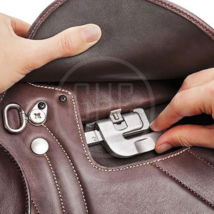 อานม้าหนังไม้สไตล์อังกฤษทำจากไม้ดีไซน์ใหม่ออกแบบได้ตามต้องการเป็นมิตรต่อสิ่งแวดล้อม - Product Image 5