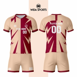 Unisex <b>Soccer</b> Uniform Quick Dry Breathable Anti-Bacterial Eco-Friendly Soft Fabric Customizable Jersey Set Wholesale Price - Product Image 5