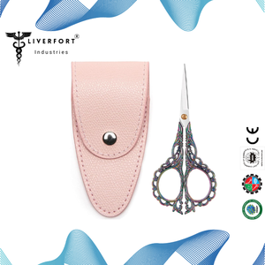 2024 Vintage Style européen tranchant en acier inoxydable broderie ciseaux pour couture aiguille travail manuel Cutter Clipper - Product Image 3