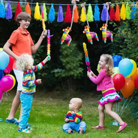 Heißer Verkauf Karnevalsspielzeug Papier-Esel-Piñata für Mexikanische Fiesta Geburtstagsfeier Kleine Piñata-Spielzeug Partydekoration