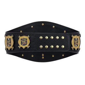 2025 PUnisex Adulto Peso Pesado Wrestling Championship Título Cinturón Precio bajo Bandera DE LOS Estados Unidos Placas de latón Cinturón de cuero de 4mm - Product Image 5