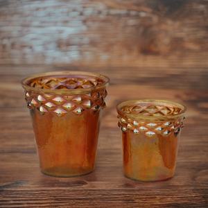 Velas Votivas Antiguas Hechas a Mano de 3-5 Pulgadas, Artículo Único de Decoración para el Hogar para Festividades como Diwali, Navidad y Halloween - Product Image 2