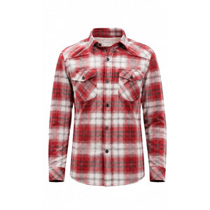 Chemise en flanelle pour moto, vêtements de moto renforcés pour hommes, chemise à carreaux à manches longues pour hommes - Product Image 2
