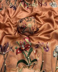 Sari tradicional de la Boutique India Showstopper Precioso diseñador Último Sari llamativo Fiesta exclusiva Ropa nupcial Aspecto rico - Product Image 2