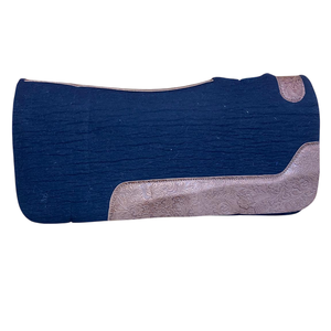 Sudadero Occidental Contorneado Cornovo con Forro de Fieltro de Lana 100% y Exterior de Cuero Vacuno para Caballos - Product Image 5