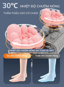 Prix usine chaleur pied masseur électrique multifonctionnel motorisé personnalisé produit de soins de santé personnaliser Made in Vietnam - Product Image 3