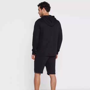 Top selling 2-Piece <b>Set</b> Loose Fit <b>Short</b> Sleeve <b>Hoodie</b> & <b>Shorts</b> Casual Sporty High-End fabric lightweight <b>hoodie</b> <b>set</b> for <b>men</b> - Product Image 5