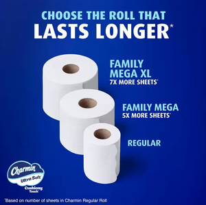 Papel Higiénico Chamin-Ultra Suave de 100% Calidad, 24 Mega Rollos Familiares en Venta |   123 Rollos Sellados de Fábrica Listos para Enviar a Todo el Mundo - Product Image 4