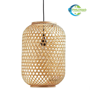 เปลี่ยนพื้นที่ของคุณ: โคมไฟระย้าหวายไม้ไผ่แท้จากเวียดนาม ปรับแต่งได้สําหรับตกแต่งบ้านของคุณ ราคาไม่แพง - Product Image 2