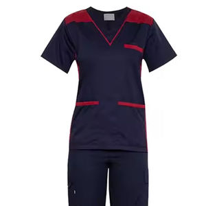 Tenues d'infirmière de haute qualité en gros pour femmes, médecins et infirmières, blouses d'hôpital d'été, respirantes, modèle OEM - Product Image 5