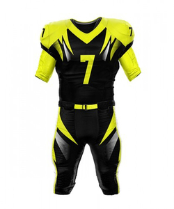 Uniforme de fútbol americano para niños, conjunto transpirable de talla grande, camisetas de sublimación para jóvenes, ropa de fútbol americano elegante para niños - Product Image 3