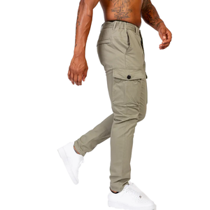 Adjustable Waist New <b>Cuffed</b> <b>Pants</b> Autumn and Winter Cuff Knitted Sports Slim Straight Casual <b>Pants</b> <b>Men's</b> <b>Cargo</b> Joggers Polyester - Product Image 2