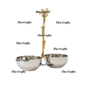 Cuenco decorativo de acero y aluminio para servidor de nueces de nuevo diseño para chocolates, dátiles y cuenco para servir nueces al mejor precio - Product Image 3