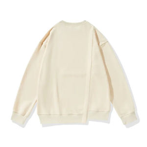 Sweat à capuche en molleton tricoté décontracté pour homme, automne |   Sweat-shirt streetwear surdimensionné et éco-responsable |   Sweat-shirts personnalisés avec logo sur mesure - Product Image 6