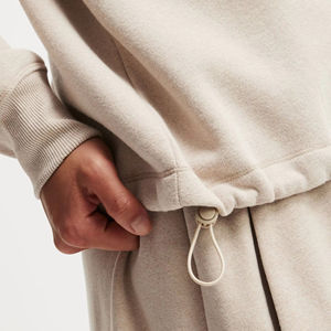 Sudadera informal de algodón personalizada con media cremallera para mujer, cómoda y versátil para todas las estaciones con ropa de calle profesional - Product Image 5