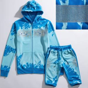 Chándal Informal con Capucha para Hombre de Primera Calidad con Pedrería, Diseño Personalizable, Opciones de Fabricación Personalizada de Alta Calidad - Product Image 4