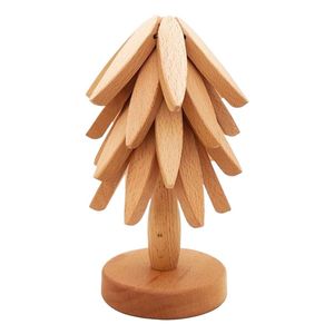 Sous-verres en bois brun haut de gamme |   Artisanat fait main |   Prix de gros en vrac - Product Image 1