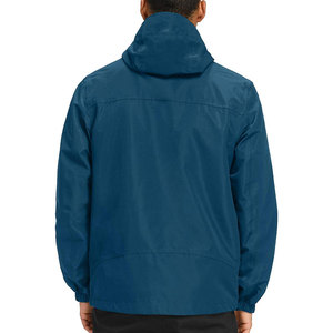 <b>Lightweight</b> Canvas Hooded Winter <b>Rain</b> <b>Jacket</b> Custom Designs Zip-Up Breathable Quick Dry High Quality <b>Men's</b> Wholesale - Product Image 3