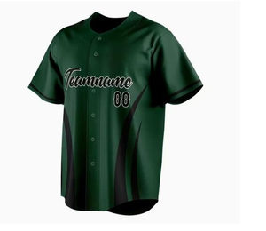 Camiseta de béisbol con cuello en V personalizada barata para hombre, uniforme de equipo personalizado con impresión por sublimación y letras bordadas, Camiseta deportiva de Softbol - Product Image 3