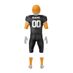 Service OEM Uniforme de football américain pour les jeunes Col en V antibactérien Séchage rapide Respirant Club Team Uniforme de football - Product Image 4