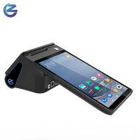 Terminal de point de vente Z108 Android 14 avec imprimante thermique intégrée de 80 mm et double écran pour paiement mobile NFC