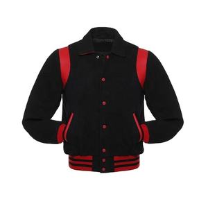 Veste universitaire en laine Letterman pour collège et hommes grande taille en gros Logo personnalisé toile Streetwear pour hiver Baseball personnalisable - Product Image 1
