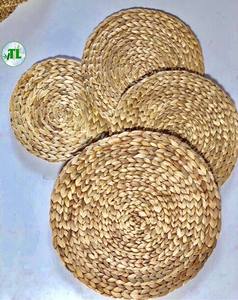 Mantel Individual Moderno Hecho a Mano con Tela de Jacinto de Agua Natural, Ecológico, Lavable, con Respaldo de Yute, Pelo Mediano, Decoración para Cocina, Comedor y Hogar - Product Image 5