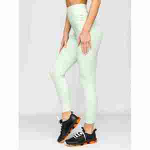 Leggings de yoga pour femmes, en gros, toutes saisons, chauds, en peluche, taille haute, doublés polaire, avec poche, respirants, durables, séchage rapide - Product Image 3