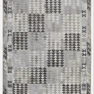 Tapis et ensembles esthétiques en laine Kilim Dhurrie Modèle traditionnel de technique de tissage plat - Product Image 1