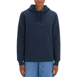 Sweat à capuche personnalisé léger à manches longues 100% coton avec poche kangourou, motif imprimé hiver - Product Image 5