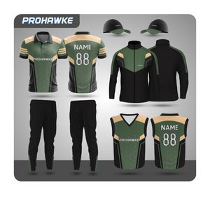 Cricket Sportswear Jersey y pantalones de aspecto decente con logotipo de nombre de equipo y color favorito - Product Image 1