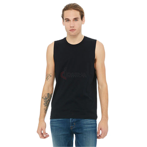 Débardeurs en coton à séchage rapide pour hommes, entraînement de gymnastique sans manches, fitness, musculation, t-shirts de sport, fabricant - Product Image 1