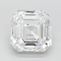 Avira Jewels Meilleur Prix Diamant de laboratoire CVD de 8,00 carats, taille Asscher, couleur F, certifié IGI, qualité excellente, taille brillant, en vrac