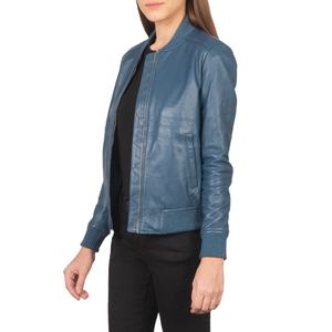 Chaqueta de Cuero de Invierno para Mujer con Logotipo Personalizado, Diseño Elegante, Botones con Patrón Sólido, Transpirable y con el Diseño Más Reciente para Otoño 2026 - Product Image 6