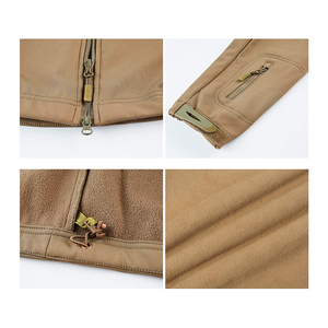 Chaqueta de otoño para exteriores de alta calidad para hombre, diseño personalizado, transpirable, a prueba de viento, protección UPF 50 para ropa de pesca informal - Product Image 5