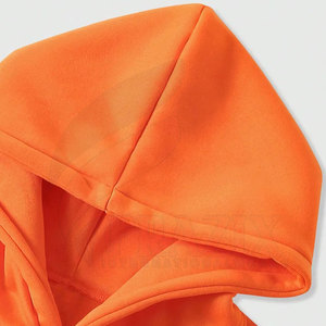 Sudaderas con Capucha de Moda para Hombre, Tallas Grandes, Invierno, Color Sólido, Hombros Caídos, Poliéster/Algodón, Corte Holgado, Logotipo Personalizado, Venta al Por Mayor - Product Image 3