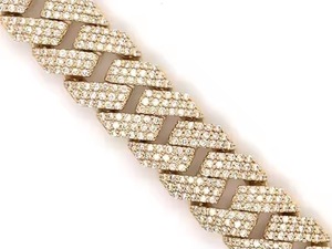 Bijoux Hip Hop Chaîne à maillons cubains Derniers diamants de laboratoire glacés disponibles au meilleur prix auprès d'un fournisseur indien - Product Image 4