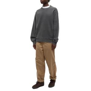 Sudadera Personalizada para Hombre, Estilo Holgado, Lavado Ácido, Cuello Redondo, Algodón, Felpa Francesa, Gruesa, Bordada, con Capucha - Product Image 6