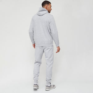 Ensemble de survêtement épais pour homme, 100 % coton, coupe ajustée, avec logo personnalisé, pantalon et sweat à capuche - Product Image 3