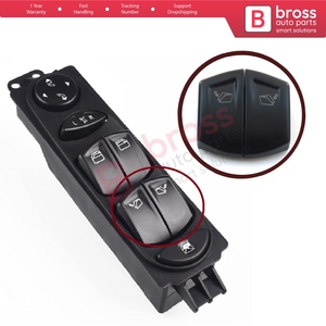 BDP671 2 Pieces Main Driver <b>Window</b> Switch Button <b>Cover</b> 2nd Row For Vito Viano Mixto W639 2003-2015 A6395451313 - Product Image 5
