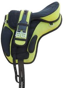 Freemax Premium Western Horse Saddles Cómodo y conveniente sillín inglés para Trail Riding Racing Synthetic Direct India - Product Image 4