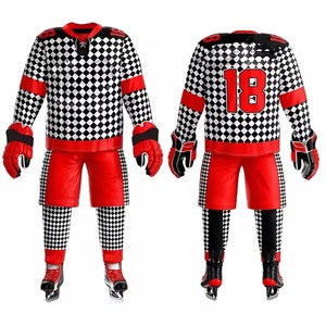 Wholesale OEM Custom Logo Men's Hockey Jersey Wholesale OEM Service Team Ice Hockey Uniform with Custom Design USA & Europe - Product Image 4