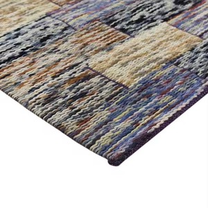 Alfombra Clásica de Lana de Alta Calidad, Tejido Plano con Bucle de Rayas, Ecológica, Antideslizante, Resistente a la Decoloración, Fácil de Limpiar, Disponible a Bajo Precio - Product Image 2