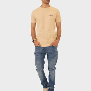 Créez votre propre logo sur un t-shirt pour homme, col rond, style streetwear et décontracté, nouveau design. - Product Image 3